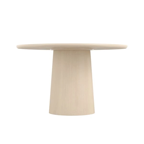Theodore 4 Seater Blonde Dining Table - Image 2