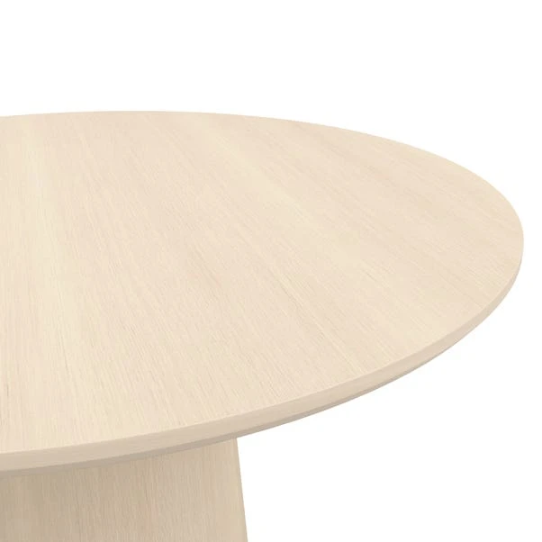 Theodore 4 Seater Blonde Dining Table - Image 3