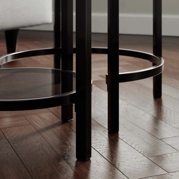 Sofia Glass Nest Of Tables - Image 5