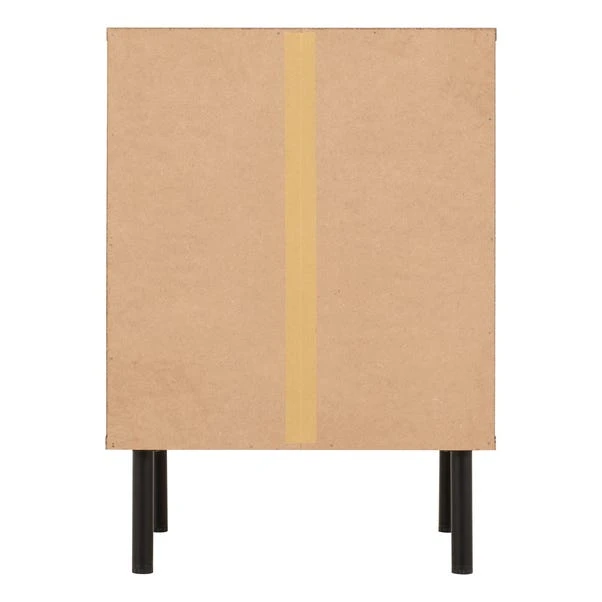 Barker 3 Drawer Bedside Table, Oak Effect - Image 6