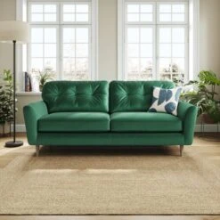 Sven Opulent Velvet 4 Seater Sofa
