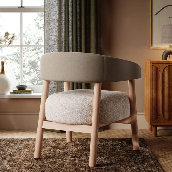 Cleo Chunky Boucle Accent Chair - Image 10