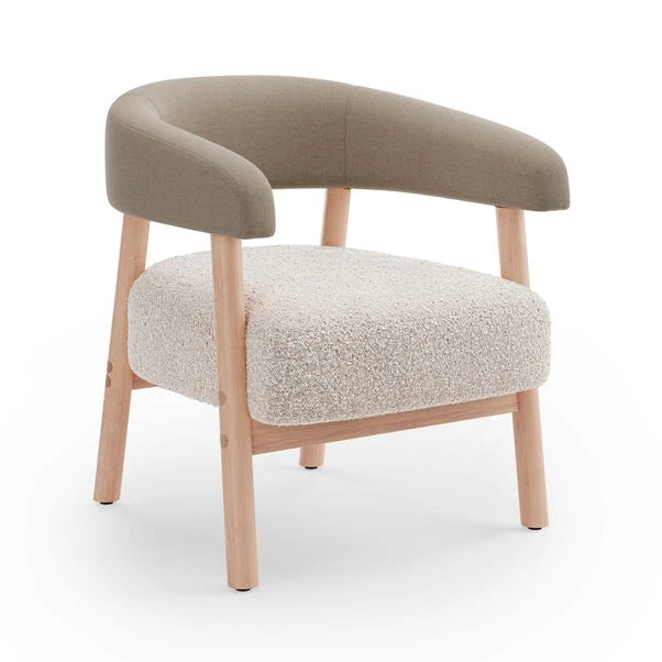 Cleo Chunky Boucle Accent Chair - Image 13