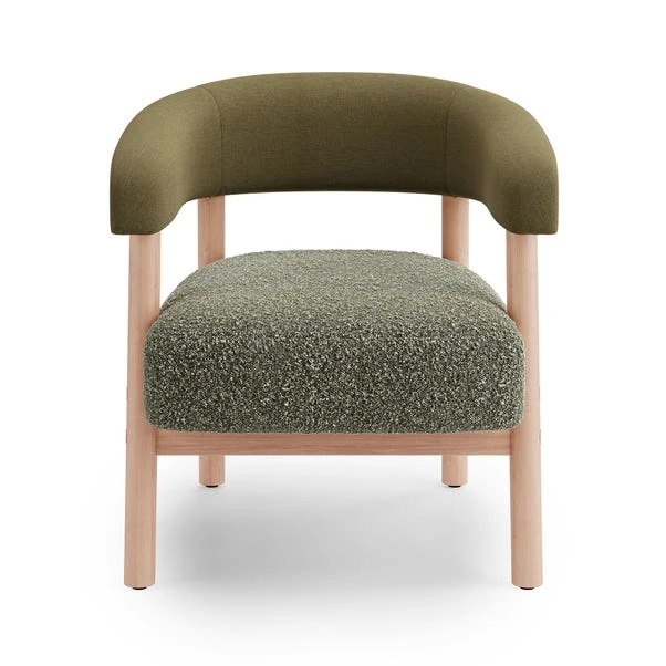 Cleo Chunky Boucle Accent Chair - Image 6