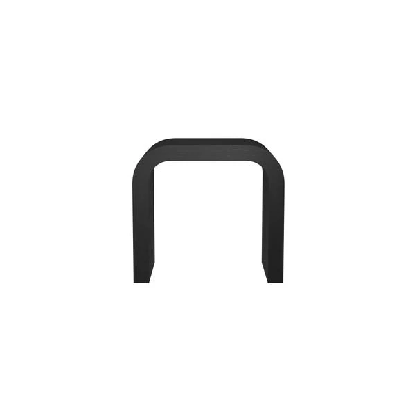 Lake Side Table, Black - Image 2