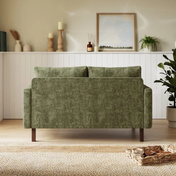 Morton Chenille Distressed 2 Seater Sofa - Image 4