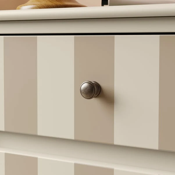 Beatrice Wide 2 Drawer Bedside Table - Image 11