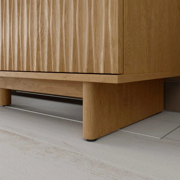 Inga 7 Drawer Chest, Light Oak - Image 5