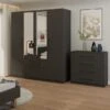 Harmony Foster 4 Door 3 Drawer Wardrobe