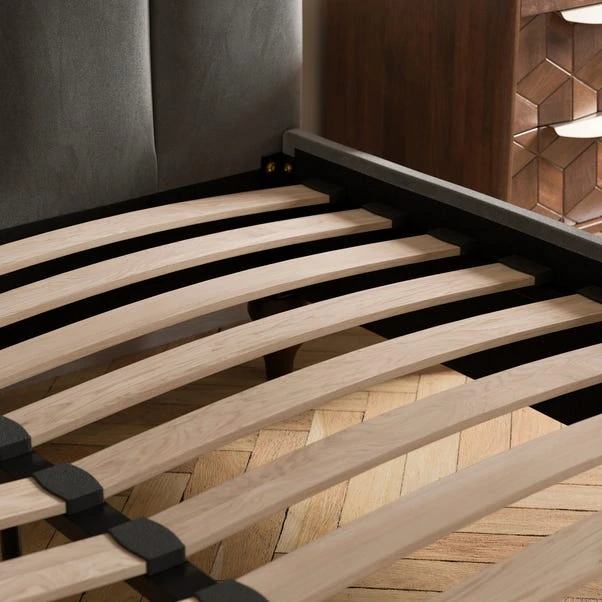 Rene Bed Frame, Velvet - Image 16