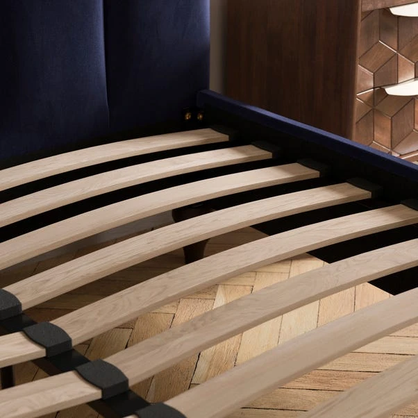 Rene Bed Frame, Velvet - Image 4