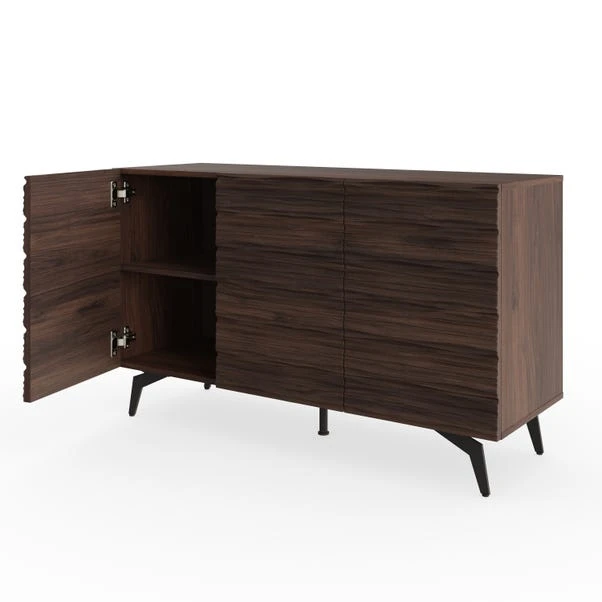 Ashcroft Large Sideboard, Dark Walnut - Image 5