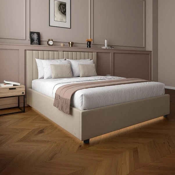 XR Living Maisie LED Ottoman Bed Frame - Image 13
