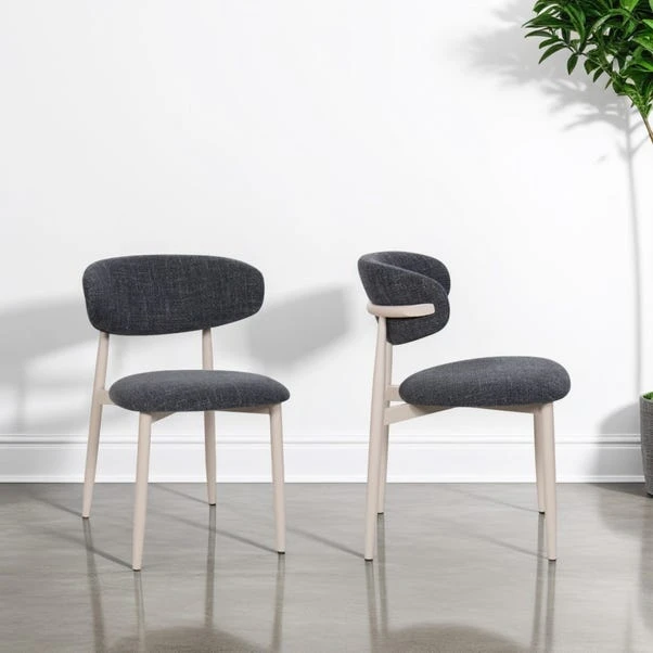 Indus Valley Set Of 2 Cleo Dining Chairs - Image 15