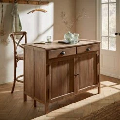 Kitchen Island With Emmie Bar Stool