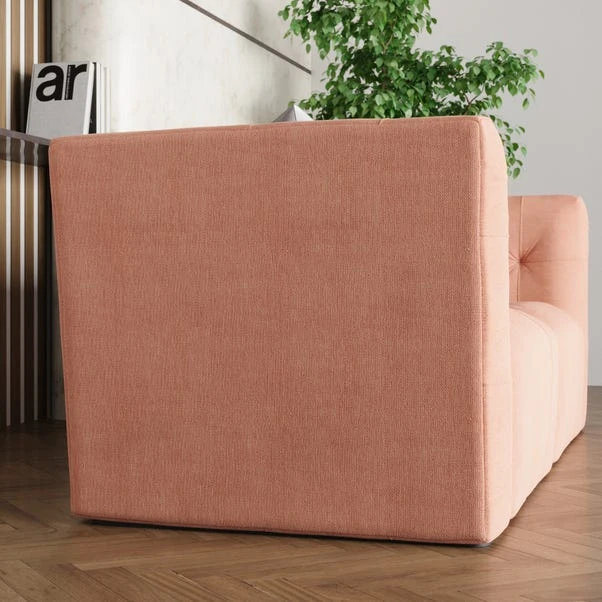 Modular Squish Clay Tonal Chenille 2 Seater Sofa - Image 3