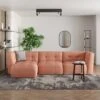Modular Squish Clay Tonal Chenille Small Corner Sofa